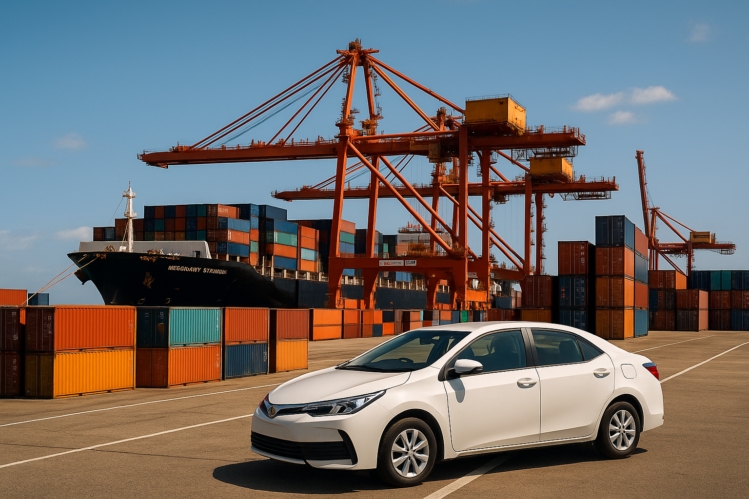 現地到着・輸入通関